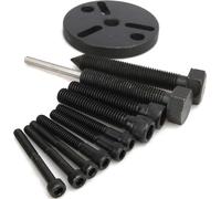 Kit de herramientas para la extracción e instalación de aires acondicionados, placa de extracción para 3 orificios, extractor de aires acondicionados, instalador