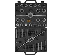 Kit de herramientas para roscar con acero al carbono SW, modelo 82250L, con dimensiones de 405 mm, 360 mm y 70 mm. Fabricado en acero de tungsteno, peso: 6,383 kg, 6,45 kg y 857 g