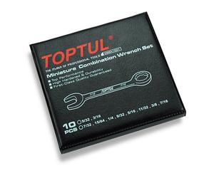 Kit de herramientas TOPTUL 10uds. MINI (5/32 - 7/16 ")