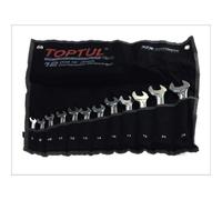 Kit de herramientas TOPTUL 12uds. 6 7 8 10 11 12 13 14 15 17 19 22mm