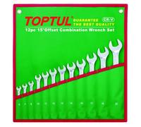 Kit de herramientas TOPTUL 12uds. 6 7 8 - 17 19 22mm