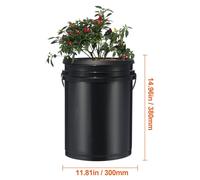 Kit de hidroponía - Sistema de hidroponía - Cultivo en agua profunda - Estación de cultivo recirculante - Sistema de jardinería interior