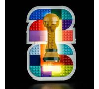 Kit de iluminación LED para Lego 43032 FIFA World Cup 2026 Oficial Emblem - Alimentado por USB Efecto Luminarias DIY sin soldadura Fácil de instalar (Modelo no incluido)