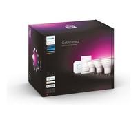 Kit De Inicio Bombilla Foco Led Inteligente Rgb - Gu10 Philips Hue