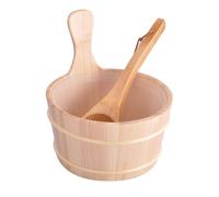 Kit de inicio de sauna Barril - Juego completo cubo de baño, accesorios