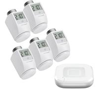 Kit de inicio Homematic IP EQ-3 AG para calefacción, compatible con 5 radiadores