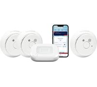 Kit de inicio Homematic IP EQ-3 para detectores de humo: detectores de humo para 3 habitaciones