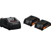 Kit de inicio inalámbrico Fein GBA 18 V / 2 baterías de 2,0 Ah + cargador GAL 1880CV - 92604244010