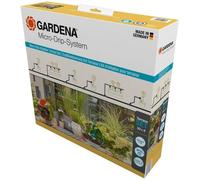 Kit de inicio para riego automático de terrazas GARDENA: ideal para hasta 30 plantas. Fácil de instalar