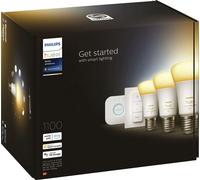 PHILIPS Hue White Ambiance Starter kit bombilla LED conectada - E27 x3 y mando a distancia Hue - Nuevo
