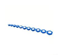 Kit de inserción de enchufe magnético de 21 piezas, juego de adaptadores hexagonales de 5/16 pulgadas a 7/8 pulgadas y 8 mm a 19 mm, 7.9 x 2.4 x 1.2 pulgadas (azul)
