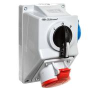 Kit de instalación C32-48.1N - 32 A - Gris - Resistente a la intemperie - Montaje en pared - IP54