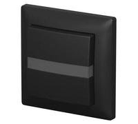 Kit de interruptores Busch-Jaeger Komfortschalter, modelo 64765UJ-915, con sensor de movimiento, relé integrado, de un solo interruptor, color mate, 1 unidad.