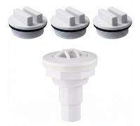 Kit de invierno para alberca SP1022C, 4 cubiertas de sellado y conector de chorro de salida de retorno para Hayward Systems Freeze Guard piscinas enterradas sobre el suelo de 1.5 pulgadas