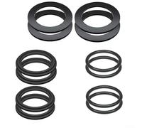 Kit de juntas tóricas de goma para mantenimiento de piscinas Intex, compatible con los modelos 10747 y 25006, esencial para la prevención de fugas (12 piezas)