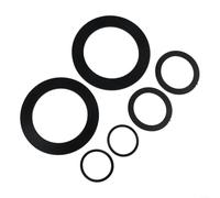 Kit de juntas tóricas de goma para mantenimiento de piscinas Intex, compatible con los modelos 10747 y 25006, esencial para la prevención de fugas (6 piezas)