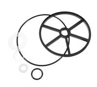 Kit de Juntas Tóricas para Válvula de Filtro de Piscina, Goma Negra | Recambio para Filtro de Agua, Junta Depuradora Gre, Uso en Equipo de Piscina, Instalación Fácil y Sellado Fiable