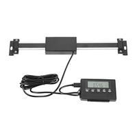 Kit de Lectura Digital Lectura Digital Escala Lineal Aleación de Aluminio Negro 0-150 Mm Lectura Digital Dro Lcd Remoto para Fresadoras o Tornos