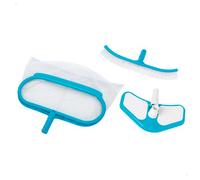 Kit de limpieza de piscina Krystal Clear Intex 3 accesorios azul Blue Medium