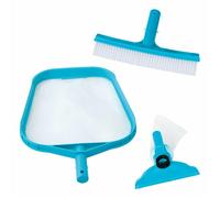 Kit De Limpieza Intex Para Piscinas 29056 Completo Con Cepillo, Red Y Aspirador
