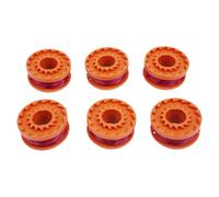 Kit de línea de carrete WORX para modelos de recortadora de césped GT WG 150E 151E 155E 157E 163E 169E para fácil instalación, juego de repuesto de 6 unidades de corte de precisión para jardín