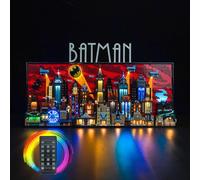 Kit de luces de mando a distancia compatible con Lego 76271 Batman: The Animated Series Gotham City, juego de iluminación LED