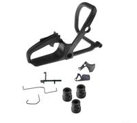 Kit de mango de motosierra 1130 791 4901 de repuesto para MS170 MS180 017 018 - Construcción de plástico robusto con 3 amortiguadores de piezas de repuesto para herramientas de jardín