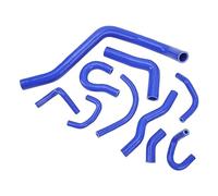 Kit de Manguera de Radiador de Silicona, Manguera de Refrigerante de Radiador de Silicona, Sello de Silicona Duradero para CR-X Base/DX/HF/SI 1988 a 1991 (BLUE)