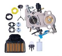 Kit de mantenimiento de motosierra para 455 460 para rancher 461 para jonsered CS2255 Kit de archivo de cadena de sierra y para piezas de carburador