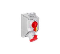 Kit de montaje con toma de corriente 4P (0-I) 32A IP54 974001