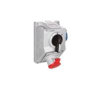 Kit de montaje con toma de corriente 4P 1x 2P+Z L-0-P 16A 971613