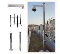 Kit de montaje de cámara de seguridad ajustable extralargo, de 5.9 a 19 pies, extraíble a prueba de óxido, ideal para vigilancia al aire libre, monitoreo mejorado del hogar