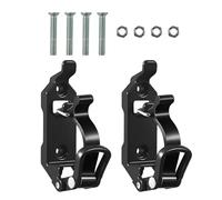 Kit De Montaje De Para Pala-abrazadera De Goma Metálica Resistente, De Pared, Estante De Almacenamiento Para Herramienta De Hacha, Uso En Garaje, Remolque De Coche | Montaje Ide