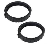 Kit de neumáticos de repuesto para Pentair para Rebel V2 360482 ruedas de goma de alta tracción para superficies Pebble Tec sobre el suelo piscinas (2 piezas)
