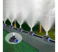 Kit De Niebla Enfriamiento Modular Reutilizable For Techo/vivienda | Flujo Agua Ajustable(394inch/10m/32.8ft)