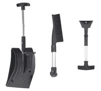 Kit de pala para nieve de aluminio, 3 en 1