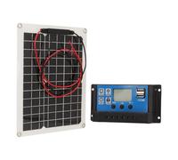 Kit de Panel Solar 300W DC 12V 24V 50A IP67 Panel Solar Impermeable de Alta Eficiencia y Mando de Cargador Solar para RV