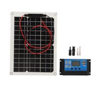 Kit de Panel Solar 300W DC 12V 24V 50A IP67 Panel Solar Impermeable de Alta Eficiencia y Mando de Cargador Solar para RV