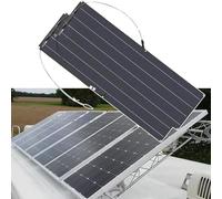 Kit de panel solar flexible portátil de 200 W con controlador de carga de 40 A, juego solar USB fuera de la red para RV, remolque, barco, caravana, 2 paneles solares de 200 W