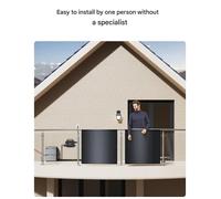 Kit de paneles solares de 960W – Paneles solares monocristalinos flexibles con inversor micro de 800W, WiFi e IP67