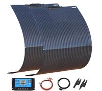 Kit de paneles solares flexibles, 2 paneles de 150W cada uno, alta iseño impermeable. Juego de 2 paneles de 150W, total 300W