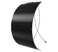 Kit de paneles solares flexibles de 120W - 12V, monocristalinos, con una el 24% y un diseño ligero, ideal para autocaravanas