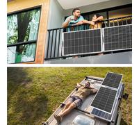 Kit de paneles solares – Juego de paneles solares flexibles – Potencia de 500W – Monocristalinos e impermeables