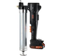 Kit de pistola de grasa eléctrica inalámbrica de 20 voltios y 2.0 Ah, con batería, funda y capacidad de 10000 PSI