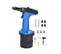 Kit de pistola remachadora neumática de alta resistencia con 4 boquillas for uso en construcción y fabricación