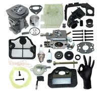 Kit de pistón de cilindro de bloque de motor para Husqvarna 136,136E,137,137E,530069417,530069414,530069454,530069317
