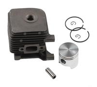 Kit de pistón de cilindro para FS38 FS45 FS46 FS55 HS45 KM55, piezas de motor de 34 mm compatibles con BG45 BG55 para BG65 para soplador BG85, recortadora de setos, barrena PN 4140 020 1204