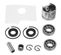 Kit de pistón de motosierra de aluminio, repuestos de accesorios de motosierra de repuesto para MS180 MS 180 018 repuestos de motosierra