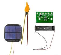 Kit de placa de control solar con sensor de luz, 3,7 V PCBA