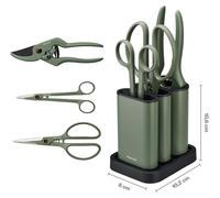 Kit de poda para plantas, Fiskars, 3 piezas, Urban Plant Care, acero inoxidable/plástico, verde oscuro/, 1075317 – Cuidado preciso para plantas y flores